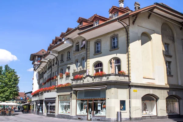 Marktgasse in bern, Schweiz — Stockfoto