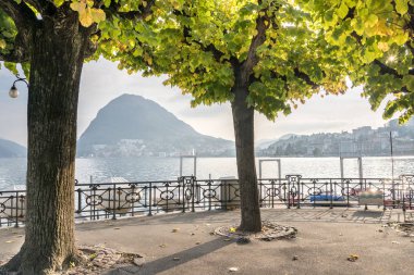 Lake lugano, İsviçre
