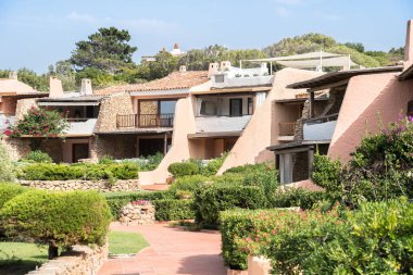 Tipik ev kompleksi, Sardinya, İtalya