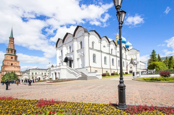 Kazan 'daki Annunciation ve Soyembika Kulesi Katedrali — Stok fotoğraf