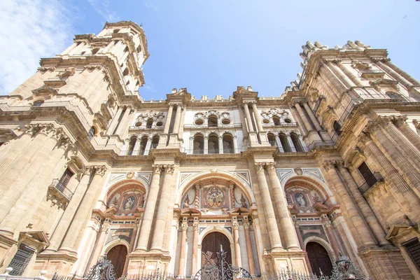 De kathedraal van de incarnatie, malaga, Spanje — Stockfoto