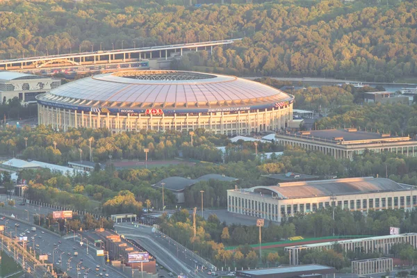 Estádio Luzhniki em Moscou, Rússia — Fotografia de Stock