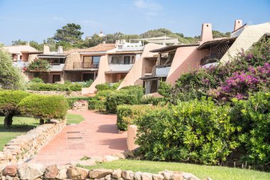 Tipik ev kompleksi, Sardinya, İtalya