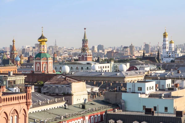 Utsikt över centrum av Moskva, Ryssland — Stockfoto