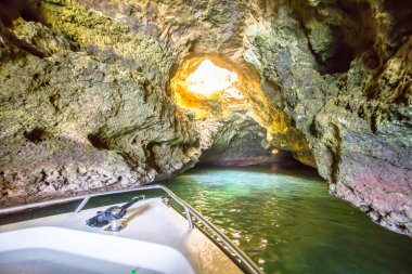 Grotto in Ponta de Piedade, Portugal