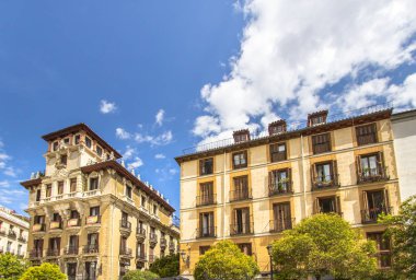 Plaza Ramales 'te bina, Madrid, İspanya