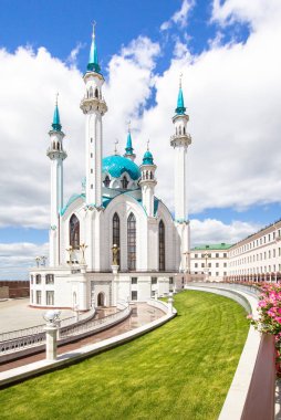 Rusya 'nın Kazan kentindeki Kul-Sharif-Camii