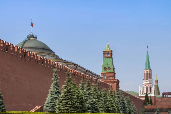 Moscow Kremlin Wall panorama — Stock Photo, Image