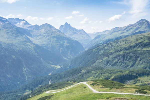 Sendero en los Alpes — Foto de Stock
