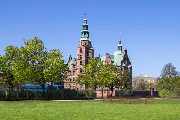 Zamek Rosenborg w Kopenhadze, Dania — Zdjęcie stockowe