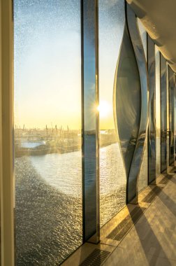 Hamburg, Almanya 'da Elbphilharmonie' nin İçi