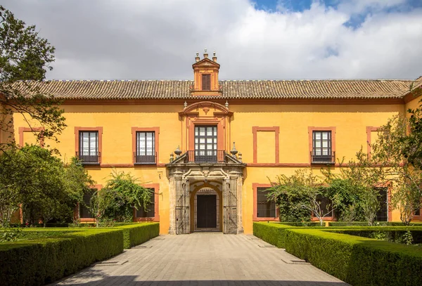 Echte Alcazar Tuinen in Sevilla, Spanje — Stockfoto