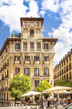 Plaza Ramales 'te bina, Madrid, İspanya