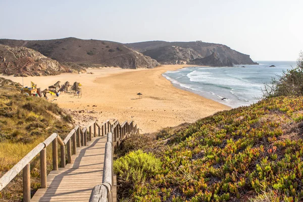 Praia do Amado, Algarve, Portugal — стокове фото