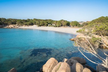 Sardunya, İtalya 'da ünlü Spiaggia Capriccioli