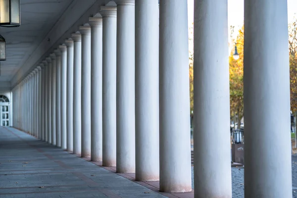 Colonnade of a Theatre in Wiesbaden, Germany — 스톡 사진