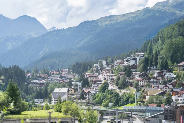 奥地利Saint Anton am Arlberg — 图库照片