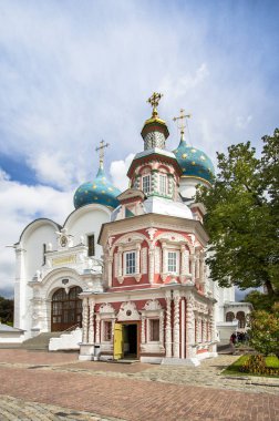 Assumption Cathedral in Trinity Sergius Lavra, Moscow, Russia