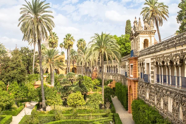 Jardins Real Alcazar à Séville, Espagne — Photo