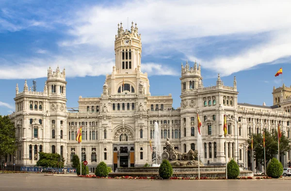 Palacio de Comunicaciones en Madrid, España —  Fotos de Stock