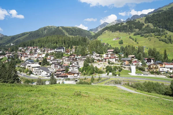 Saint Anton am Arlberg en Austria — Foto de Stock