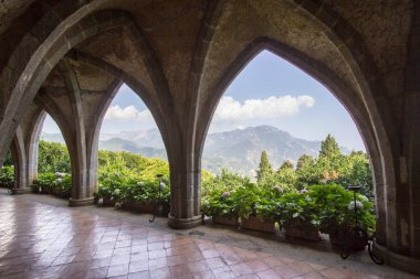 The Cloister of Villa Cimbrone in Ravello, Italy