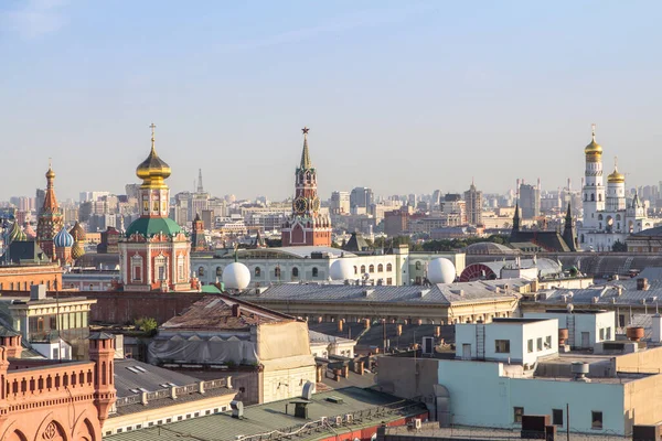 Uitzicht op het centrum van Moskou — Stockfoto