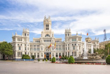 Palacio de comunicaciones Madrid, İspanya