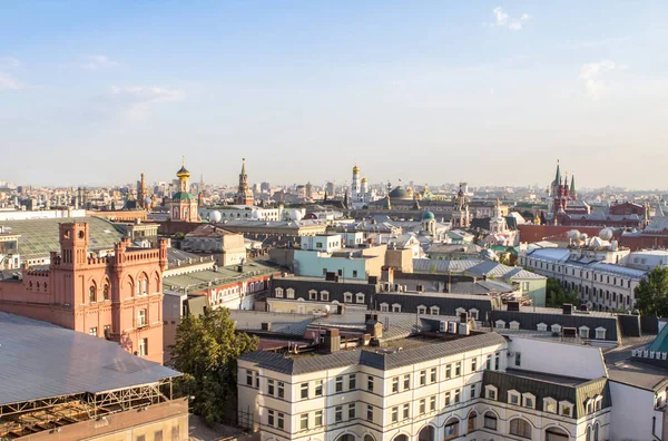 Вид на центр Москвы — стоковое фото