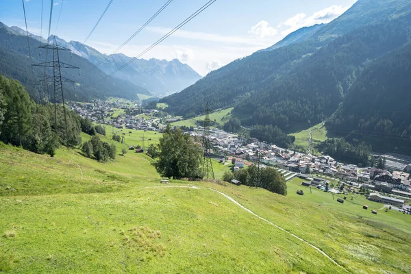 Saint Anton am Arlberg in Oostenrijk — Stockfoto