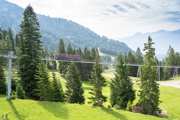 Standseilbahn Jochbahn, Seefeld, Rakousko — Stock fotografie