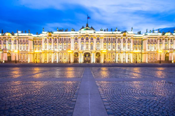 Palácové náměstí v Petrohradě, Rusko — Stock fotografie