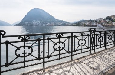 Lake lugano, İsviçre