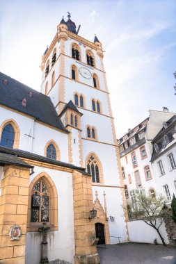 Rathaus eski ana pazarda, Trier, Almanya