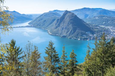 Lugano Gölü Panorama, İsviçre