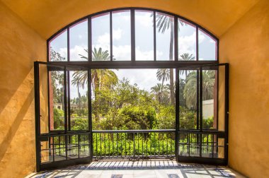 Gerçek Alcazar, Seville, İspanya 'da panoramik pencereler