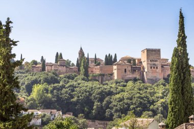 Endülüs Kalesi Alhambra Granada, İspanya