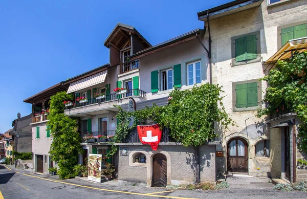 Villaggio di Chexbres, Svizzera — Foto Stock