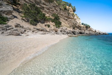 Cala Gabbiani plajı, Sardinya, İtalya