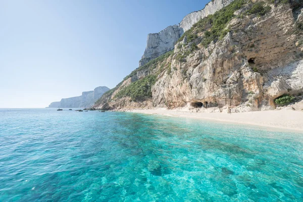 Famosa Playa Cala Gabbiani Golfo Orosei Cerdeña Italia — Foto de Stock