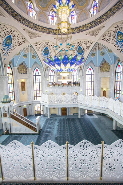 Rusya Nın Tataristan Bölgesindeki Kazan Kremlin Deki Kul Şerif Camii — Stok fotoğraf