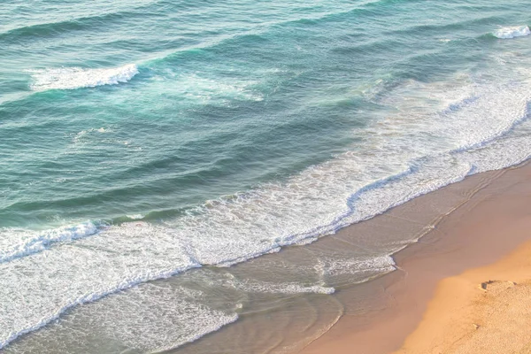 Costa Oceânica Com Areia Amarela — Fotografia de Stock