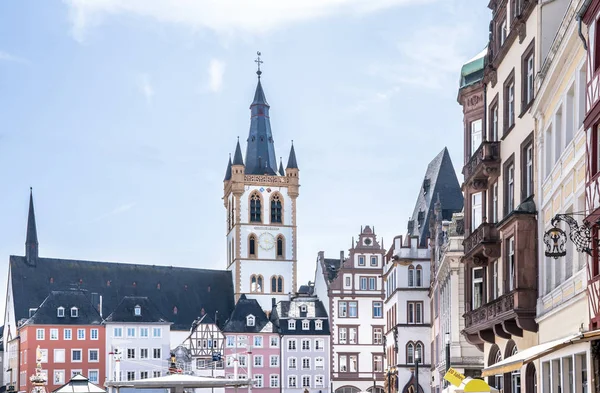 Historiska Stadshuset Den Gamla Huvudmarknaden Trier Tyskland — Stockfoto