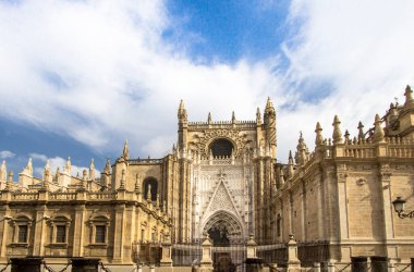 Ana Katedral Santa Maria De La Sede Seville, Endülüs, İspanya