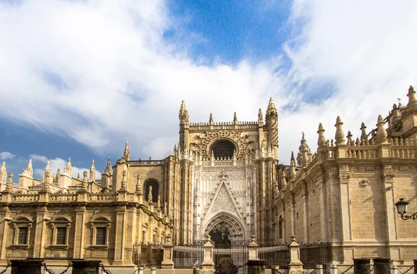 Catedral Principal Santa Maria Sede Sevilha Andaluzia Espanha — Fotografia de Stock