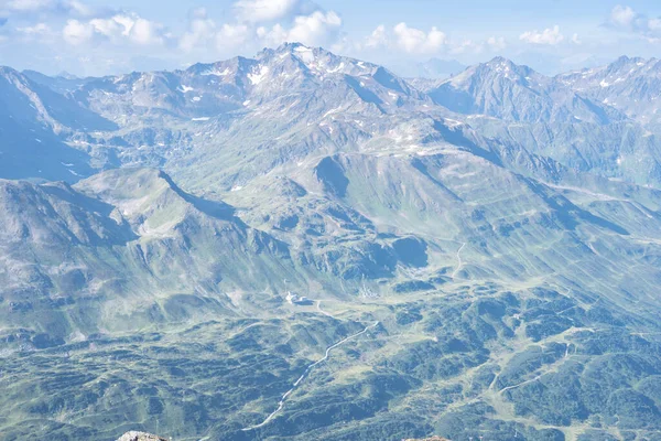 Paesaggio Estivo Idilliaco Nelle Alpi Austriache Santo Anton Tirolo — Foto Stock