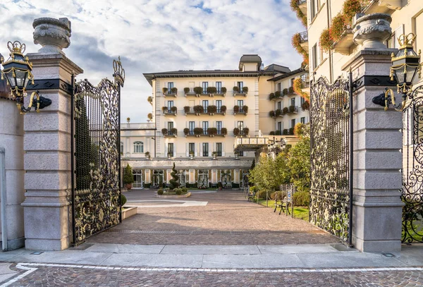 Berühmter Regina Palast Lago Maggiore Stress Italien — Stockfoto
