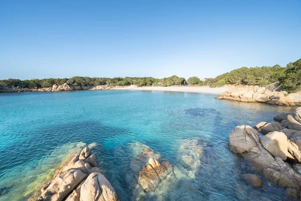 Famosa Spiaggia Capriccioli Cerdeña Italia — Foto de Stock