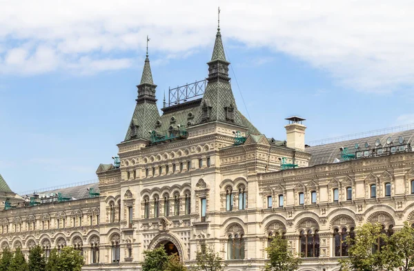 Zicht Het Warenhuis Gum Moskou Rusland — Stockfoto