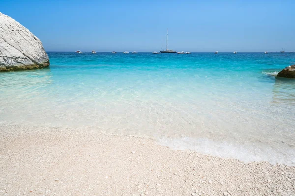 Famosa Cala Mariolu Golfo Orosei Cerdeña Italia — Foto de Stock